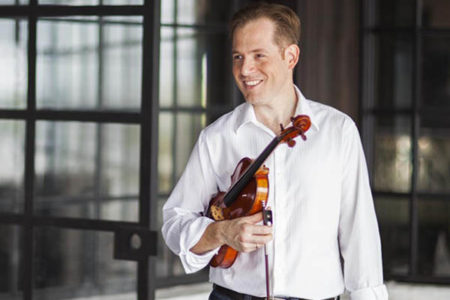 ROCO Violinist Andres Gonzalez
