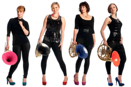 Genghis Barbie horn quartet