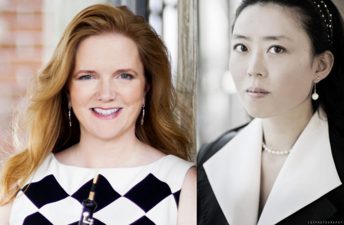 ROCO Founder, Artistic Director, and Principal Oboist, Alecia Lawyer, and ROCO Pianist, Makiko Hirata