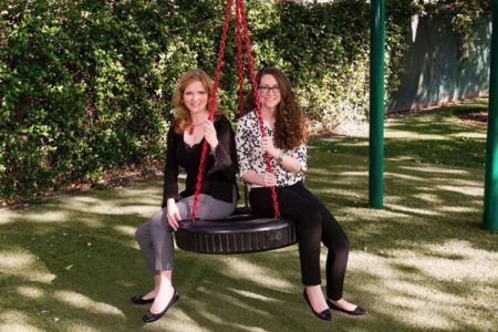 ROCO Founder, Artistic Director, and Principal Oboe, Alecia Laywer, and ROCO Managing Director, Amy Gibbs